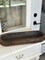 Rustic Wooden Dough Bowl Tray - Antique Brown Oval for Centerpieces, Candle Making, and Table Décor